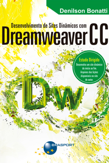 Capa do livro Desenvolvimento de sites dinâmicos com Dreamweaver CC