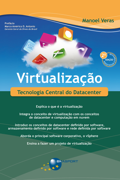 Capa do livro Virtualização: tecnologia central do datacenter