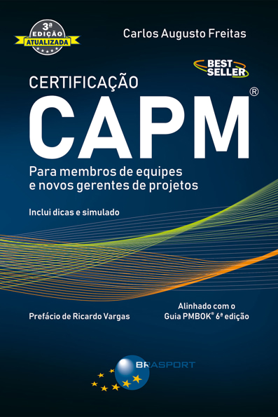 Capa do livro Certificação CAPM