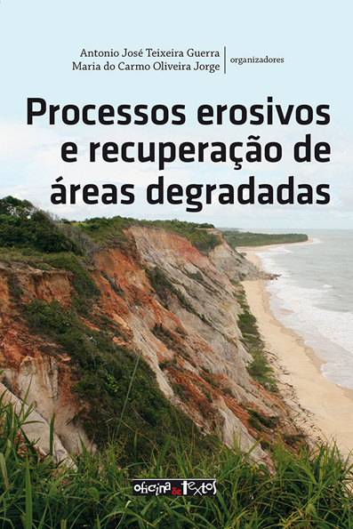 Capa do livro Processos erosivos e recuperação de áreas degradadas