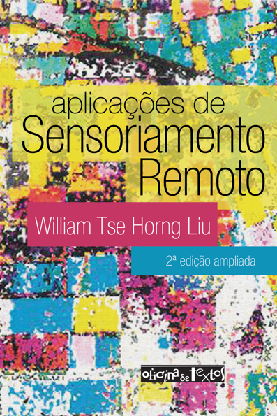 Capa do livro Aplicações de sensoriamento remoto