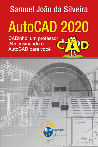 Capa do livro AutoCAD 2020