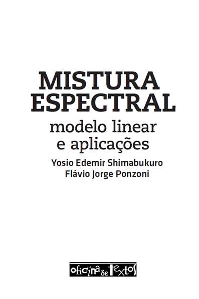 Capa do livro Mistura espectral: modelo linear e aplicações