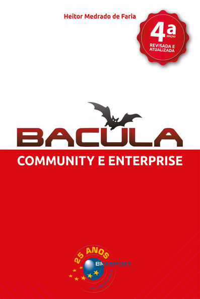 Capa do livro Bacula community e enterprise