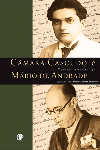 Capa do livro Câmara Cascudo e Mario de Andrade: cartas 1924-1944