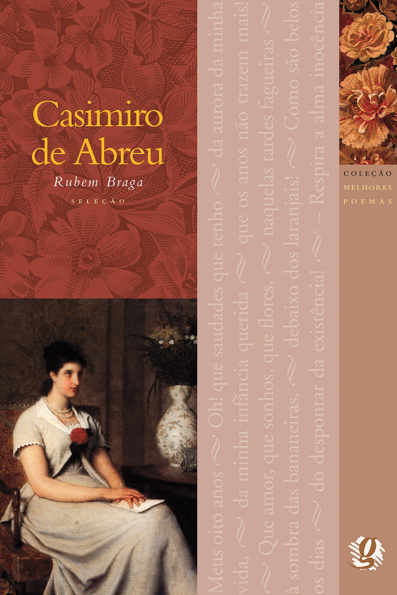 Capa do livro Melhores poemas : Casimiro de Abreu