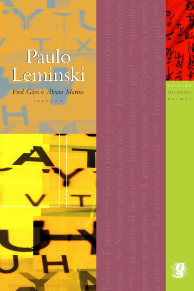 Capa do livro Melhores poemas : Paulo Leminski