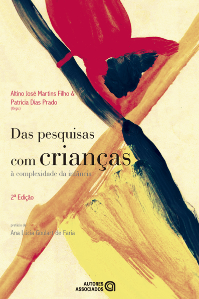 Capa do livro Das pesquisas com crianças à complexidade da infância