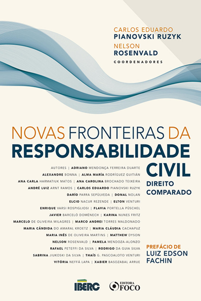 Capa do livro Novas fronteiras da responsabilidade civil: direito comparado