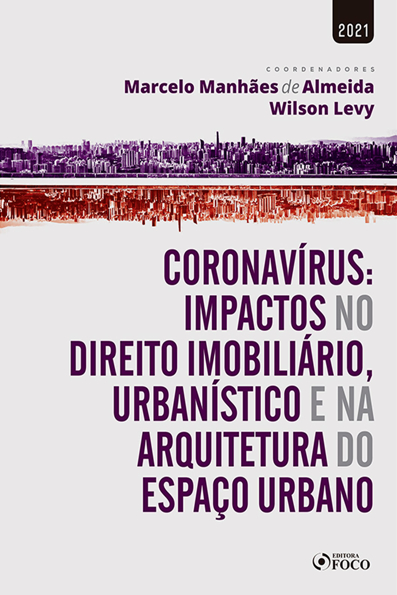 Capa do livro Coronavírus: impactos no direito imobiliário, urbanístico e na arquitetura do espaço urbano