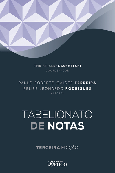 Capa do livro Tabelionato de notas