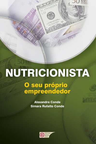 Capa do livro Nutricionista: o seu próprio empreendedor