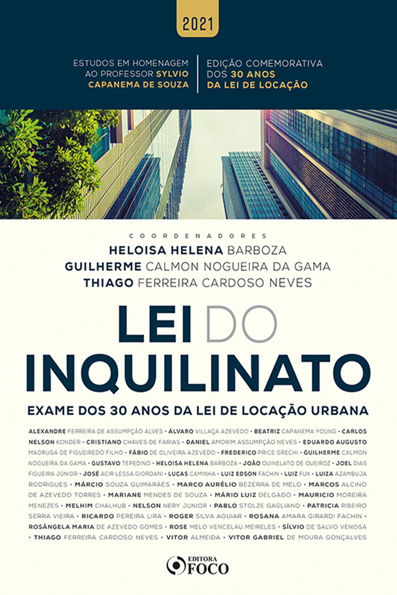 Capa do livro Lei do inquilinato: exame dos 30 anos da lei de locação urbana