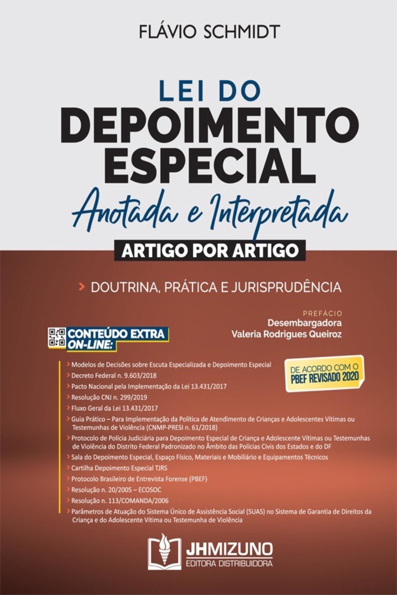 Capa do livro Lei do depoimento especial: anotada e interpretada