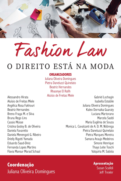 Capa do livro Fashion law: o direito está na moda