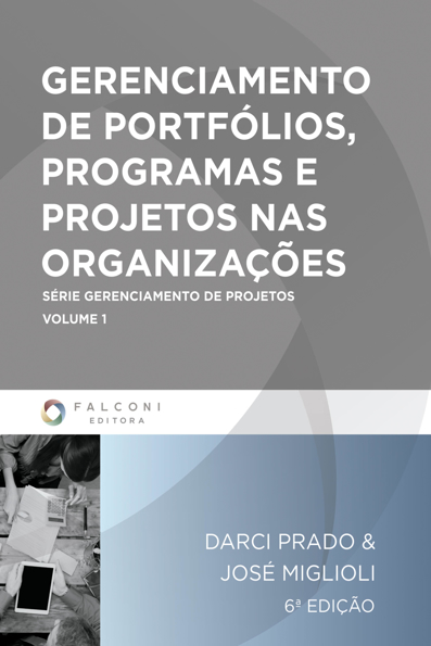 Capa do livro Gerenciamento de portfólios, programas e projetos nas organizações