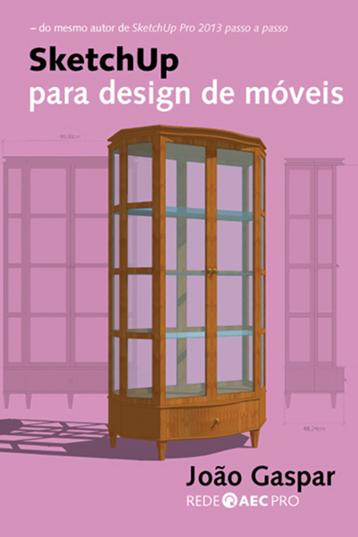 Capa do livro SketchUp para design de móveis