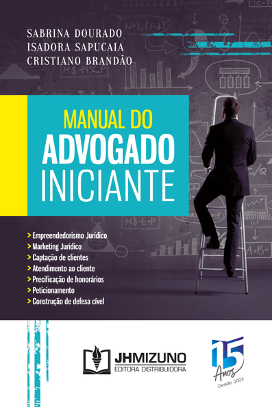 Capa do livro Manual do advogado iniciante