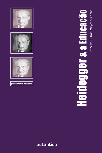 Capa do livro Heidegger e a educação