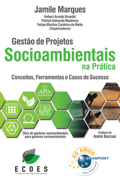 Capa do livro Gestão de projetos socioambientais na prática