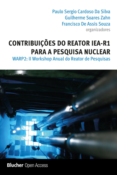 Capa do livro Contribuições do reator IEA-R1 para a pesquisa nuclear