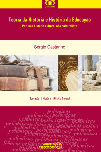 Capa do livro Teoria da história e história da educação: por uma história cultural não culturalista