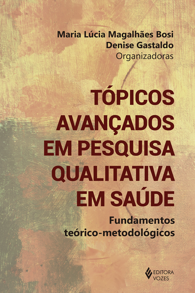 Capa do livro Tópicos avançados em pesquisa qualitativa em saúde: fundamentos teórico-metodológicos