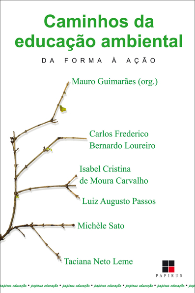 Capa do livro Caminhos da educação ambiental: da forma à ação