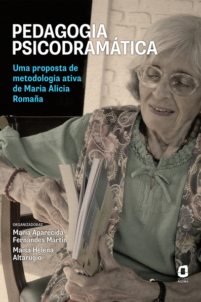 Capa do livro Pedagogia psicodramática: uma proposta de metodologia ativa de Maria Alicia Romaña
