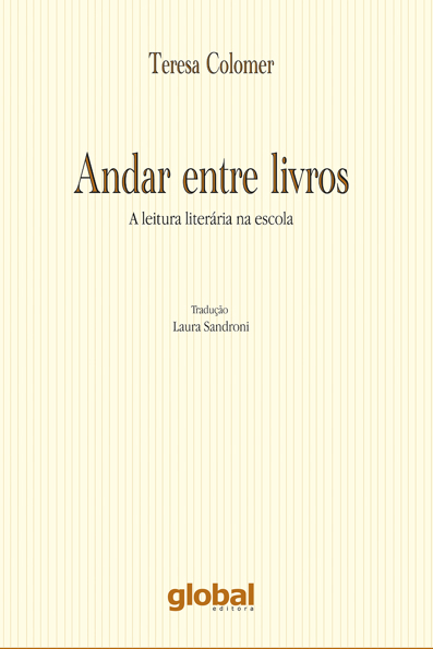 Capa do livro Andar entre livros: a leitura literária na escola