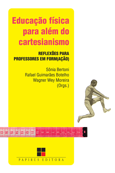 Capa do livro Educação física para além do cartesianismo: reflexões para professores em form(ação)