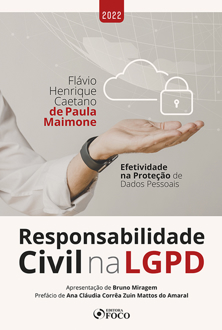 Capa do livro Responsabilidade civil na LGPD