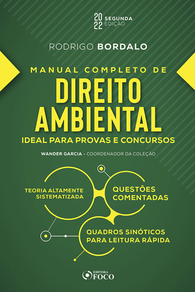 Capa do livro Manual completo de direito ambiental: ideal para provas e concursos