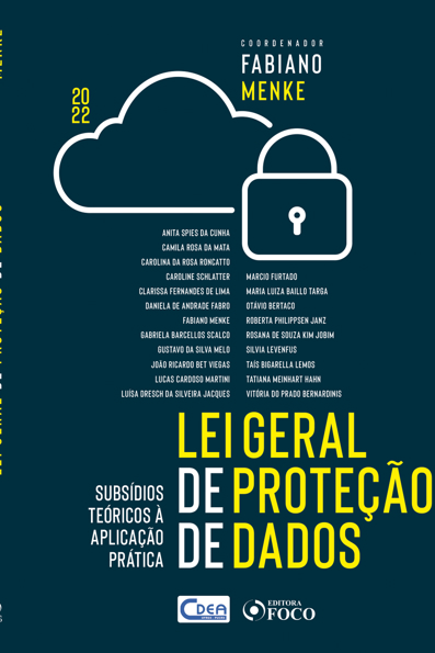 Capa do livro Lei geral de proteção de dados: subsídios teóricos à aplicação prática