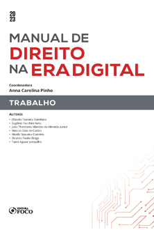 Capa do livro Manual de direito na era digital: trabalho