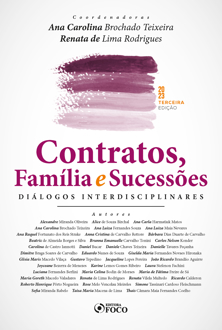 Capa do livro Contratos, família e sucessões: diálogos interdisciplinares