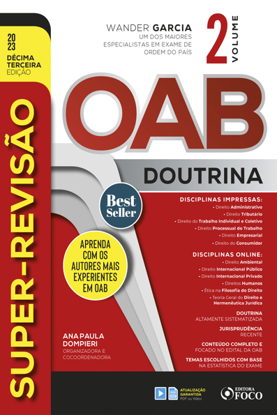 Capa do livro Super-revisão OAB: doutrina completa