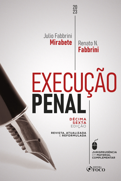 Capa do livro Execução penal