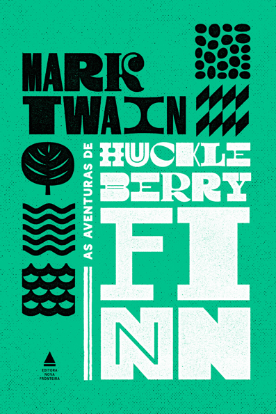 Capa do livro As aventuras de Huckleberry Finn