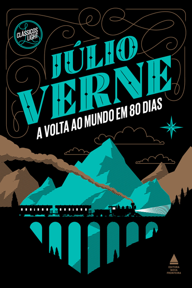 Capa do livro A volta ao mundo em 80 dias