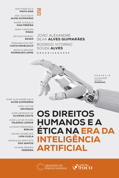 Capa do livro Os direitos humanos e a ética na era da inteligência artificial