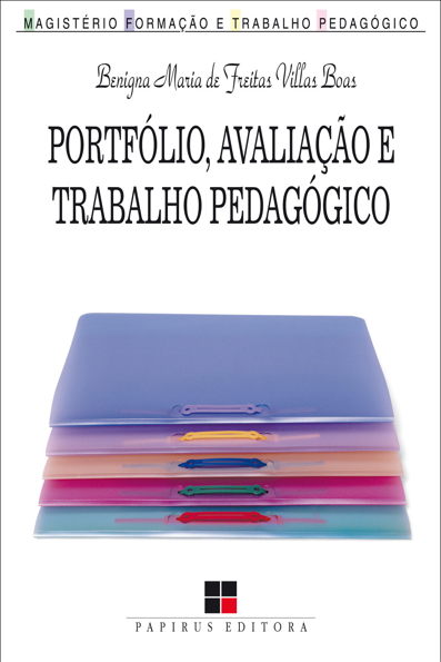 Capa do livro Portfólio, avaliação e trabalho pedagógico
