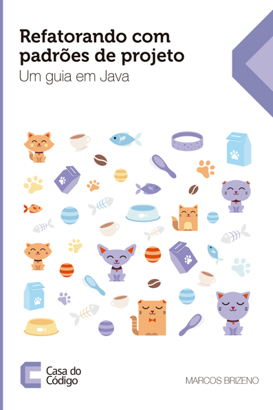 Capa do livro Refatorando com padrões de projeto: um guia em java