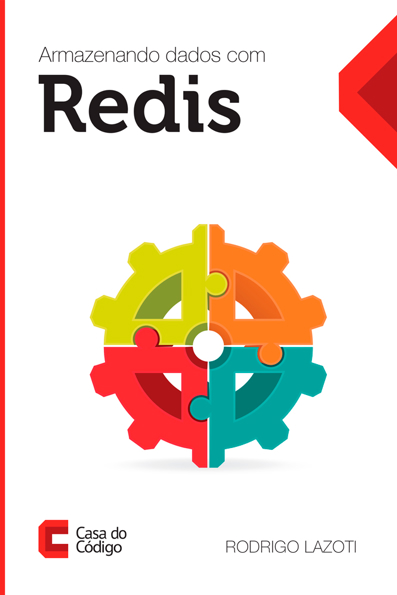 Capa do livro Armazenando dados com Redis