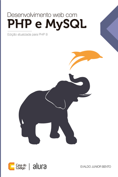 Capa do livro Desenvolvimento web com PHP e MySQL
