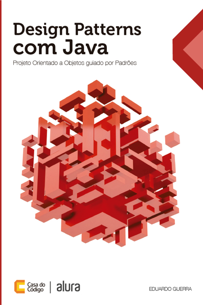 Capa do livro Design patterns com java: projeto orientado a objetos guiado por padrões