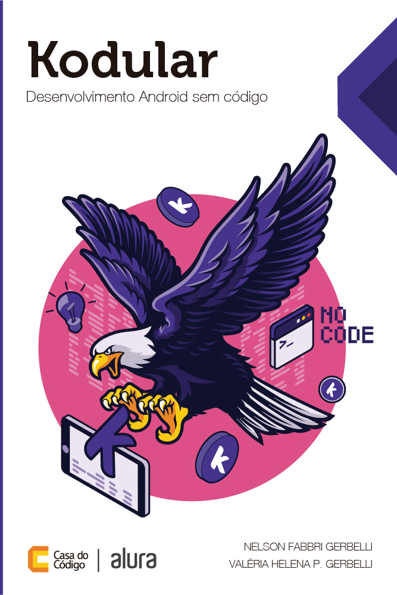Capa do livro Kodular: desenvolvimento android sem código