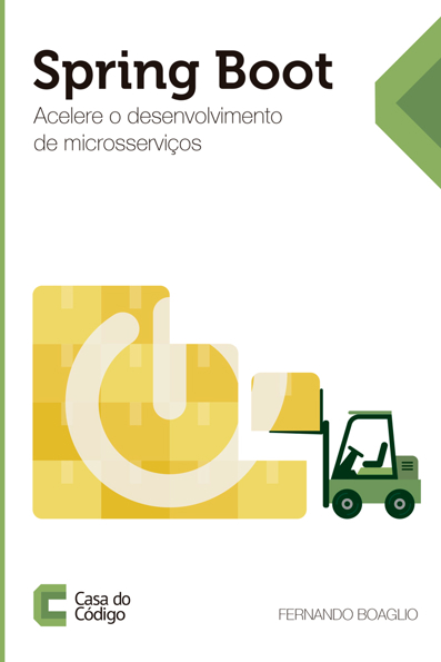 Capa do livro Spring Boot: acelere o desenvolvimento de microsserviços