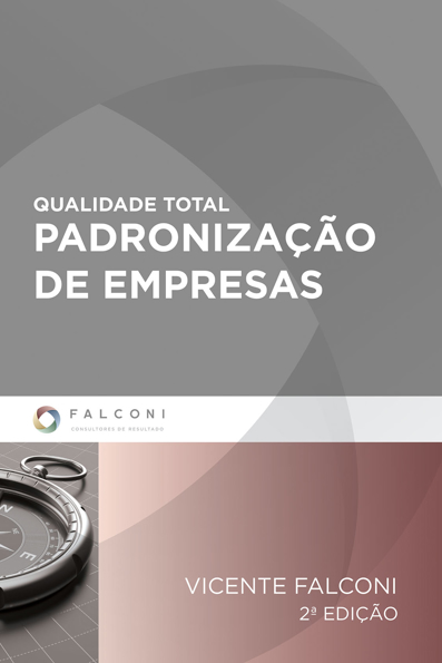 Capa do livro Qualidade total: padronização de empresas
