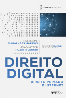 Capa do livro Direito digital: direito privado e internet